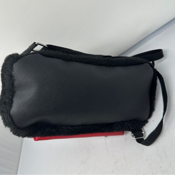 Mickey Mouse x Bioworld Disney Soft Furry Backpack Bookbag‎ with Mouse Ears GUC main image 4